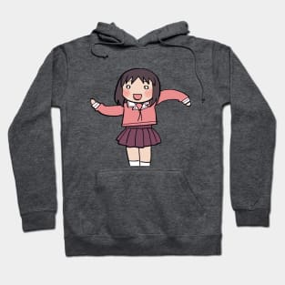 osaka doing the wavy hands / azumanga daioh Hoodie